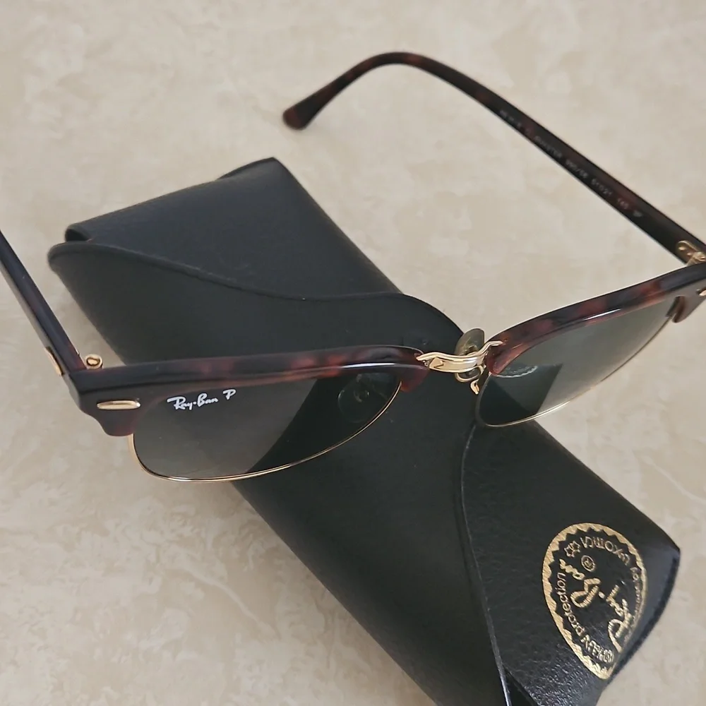 Ray-Ban P Clubmaster Polarized Sunglasses. - Picture 12 of 15